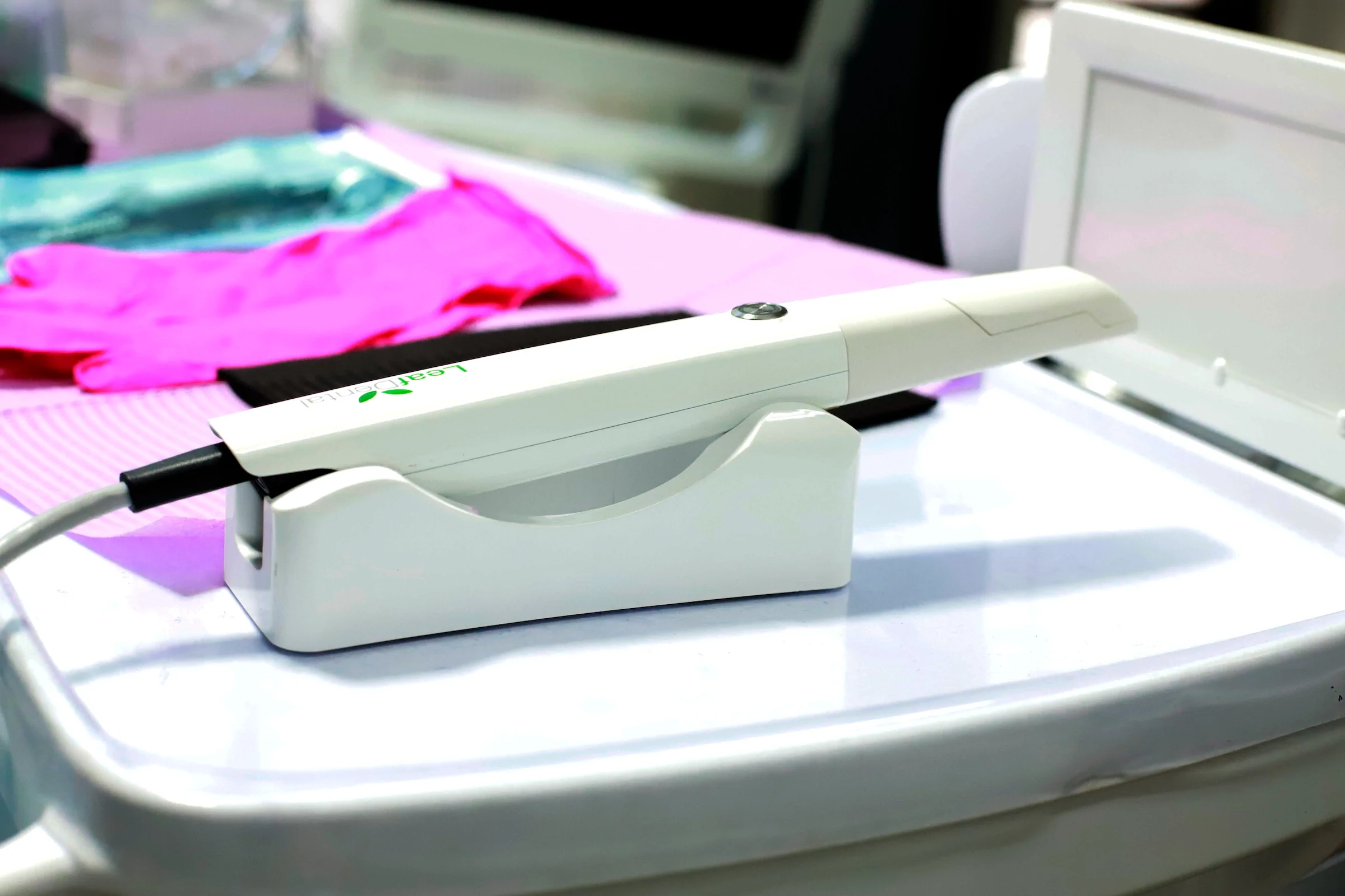 Escáner intraoral 3D en uso